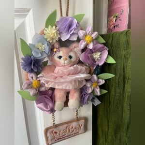 Floral Shanghai Disney Spring LinaBell door hanger